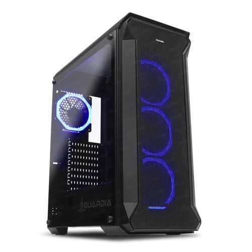 Dark GUARDIAN 4x12cm Dual RGB Fan USB3.0 T-Glass ATX Oyuncu Kasası - DARK