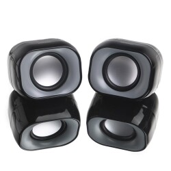 Dark SP2111 1+1 6W RMS Stereo Mini Taşınabilir Multimedya Siyah Hoparlör - 2