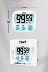 Daxi TX-100 Beyaz Kronometre - 2