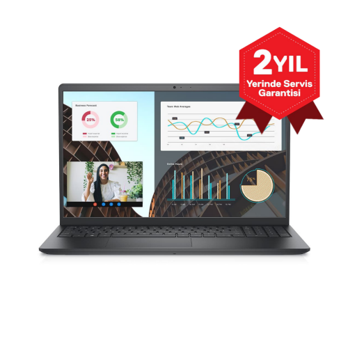 DELL Vostro 3530, N1601PVNB3530U, i7-1355U, 15,6" FHD, 8Gb Ram, 512Gb SSD, Paylaşımlı Ekran Kartı, Free Dos Notebook (210258734) - Dell