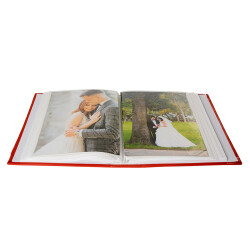 Deri 100'lük 15x21cm. Pencereli Fotoğraf Albümü - 4