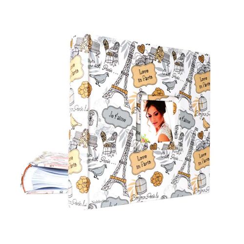 Deri 200'lük 10x15cm. Pencereli Memory Fotoğraf Albümü - OFİSOMİ-T