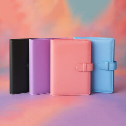 Deri Instax Polakart Fotoğraf Albümü - 192 Kapasite - 14