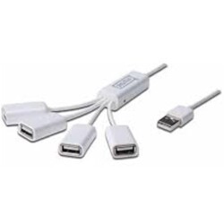 Digitus DA-70216 4PORT KABLOLU - 1