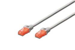 Digitus DK-1617-020 U-UTP CAT6 2 metre AWG 26-7 Cu LSZH Gri Renk Patch Kablo - 1