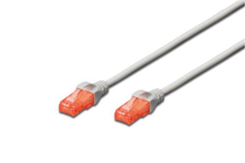 Digitus DK-1617-020 U-UTP CAT6 2 metre AWG 26-7 Cu LSZH Gri Renk Patch Kablo - 1