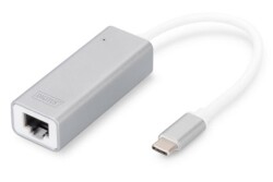 Digitus DN-3024 USB TYPE C Gigabit Ethernet Adaptörü, 1x10-100-1000 port,1xUSB Tip C erkek port - 1
