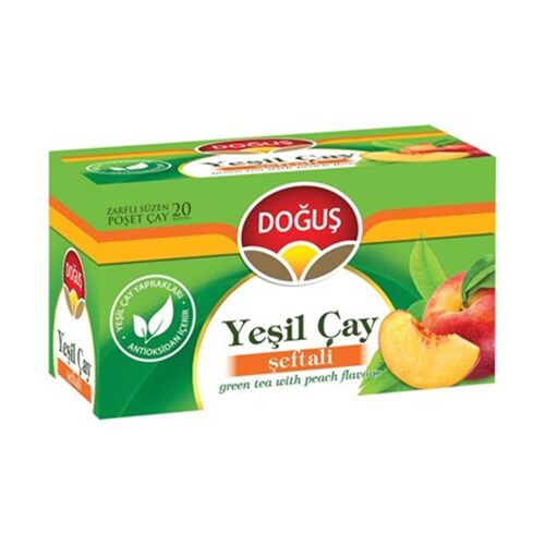 Doğuş Şeftali Aromalı Poşet Çay 20x1.75 GR - 1