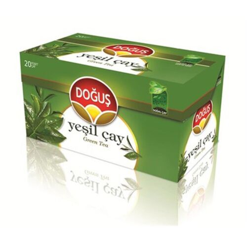 Doğuş Yeşil Çay Sade Süzen Poşet Çay 20x1.75 gr - 1