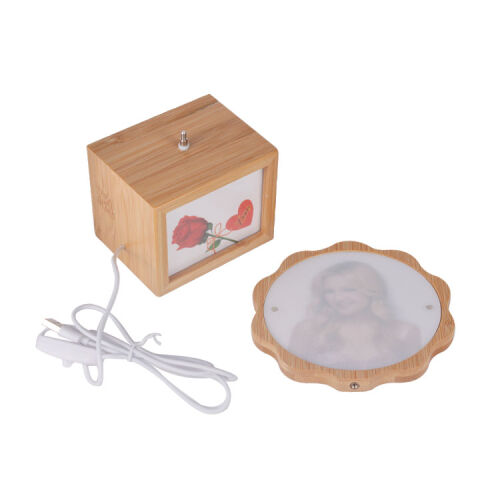 Dönen Ahşap Led'li Papatya Çerçeve - 3