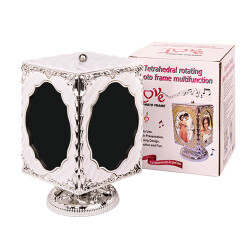 Dönen Müzikli Küp Çerçeve - Takı Kutusu - 2