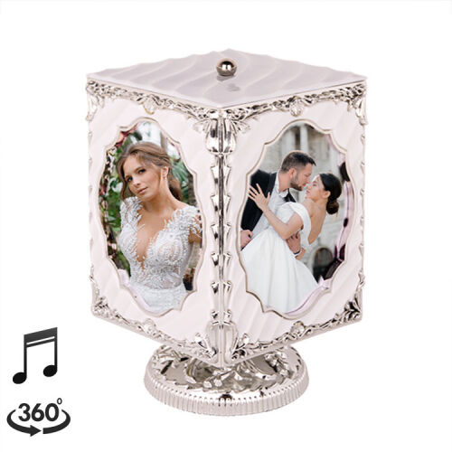 Dönen Müzikli Küp Çerçeve - Takı Kutusu - OFİSOMİ-T