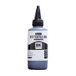 DTF Siyah Tekstil Baskı Mürekkebi 100 ml - 4