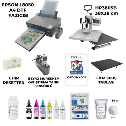 DTF Tekstil Baskı Seti A4 (CADLink) - OFİSOMİ-S (1)