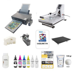 DTF Tekstil Baskı Seti A4 (CADLink) - 1