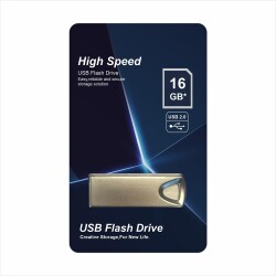 Elba 16GB Metal 2.0 USB Flash Bellek - 1
