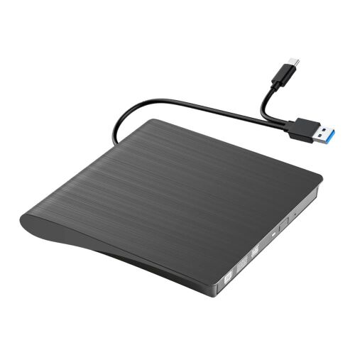 Elba DVDWRT Harici Dvdrw Slim, Siyah Dvd Yazıcı Writer - ELBA