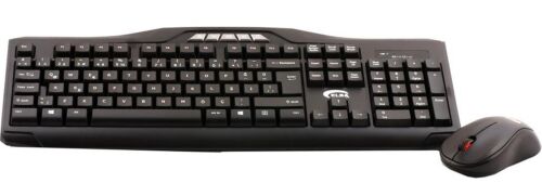 Elba Ec-266 Q Usb Siyah Kablosuz Klavye Mouse Set Multimedya tuşları mevcuttur - ELBA