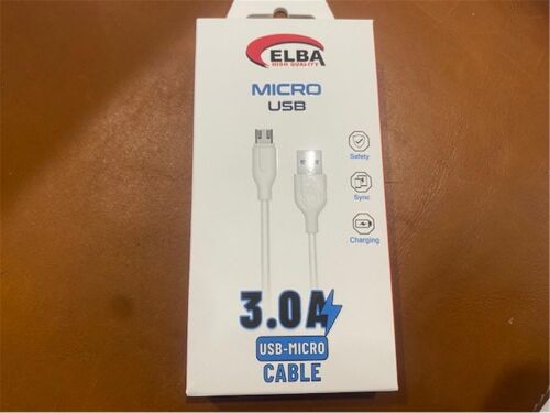 Elba Elb25-M3a Micro Usb 3A Şarj Kablosu 1Mt Hızlı Şarj - ELBA