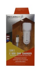 Elba ELB29 3.4 Siyah 2usb Metal Araç Çakmaklık Şarj Aleti Hızlı Şarj - 1