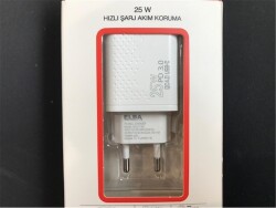 Elba ELB42 Beyaz 25W Şarj Kafa+ İphone Kablo USB-C PD3.0-QC4.0(Akım Koruma-Hızlı Şarj-) - 1