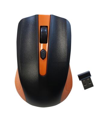 Elba G-211 Turuncu 2.4Ghz Kablosuz Mouse - 1