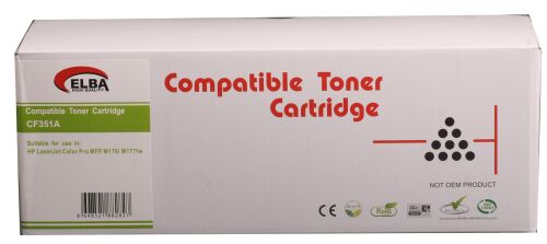 ELBA HP ( 130A ) M176-M177 MAVİ LASER TONER CF351A - ELBA