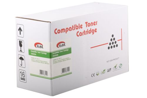 ELBA HP CE253A CP3525-CM3530 KIRMIZI TONER - 1