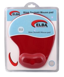 Elba K06152 Bileklikli Jel Mouse Pad Kırmızı - 2