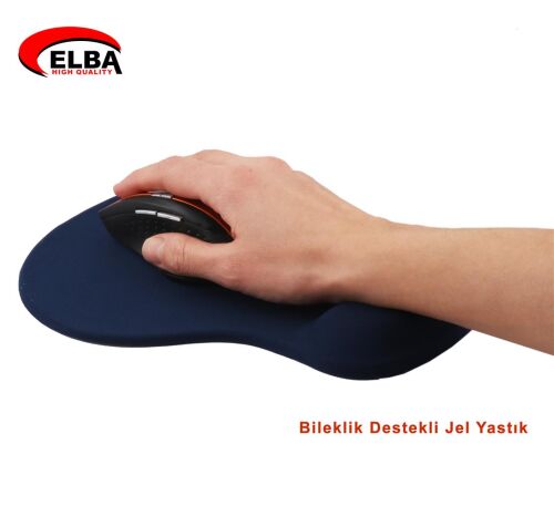 Elba K06152 Bileklikli Jel Mouse Pad Mavi - 2