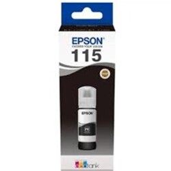 Epson 115 Black Siyah Şişe Mürekkep T07C14A L8160-L8180 - 1