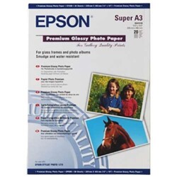 Epson A3+ 250Gram 20'li Premium Glossy Fotoğraf Kağıdı S041316 - 1