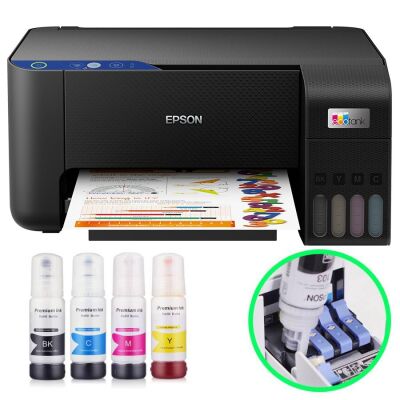 Epson Ecotank L3211 Muadil Mürekkepli Yazıcı - 1