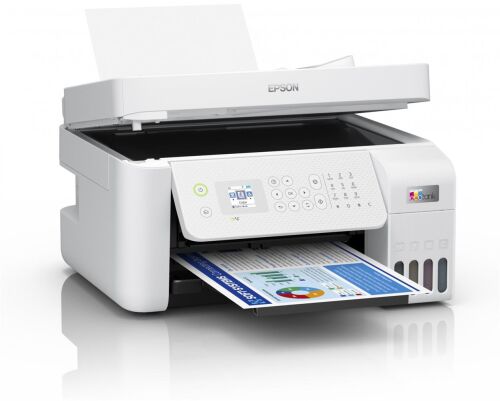 Epson L5296 MEAF Yazıcı-Tarayıcı-Fotokopi-Faks Renkli Mürekkep Tanklı Yazıcı WI-FI Ethernet - EPSON
