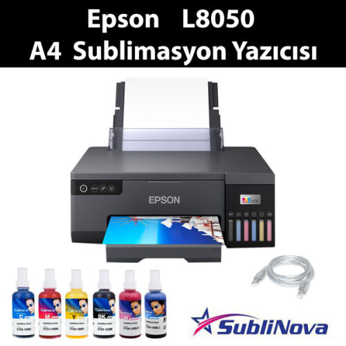 EPSON L8050 Sublimasyon Yazıcı A4 - 1