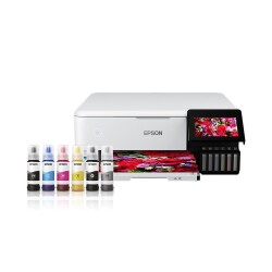 Epson L8160 MEA Yazıcı-Tarayıcı-Fotokopi Renkli Mürekkep Tanlı Yazıcı (6 RENK) - 1