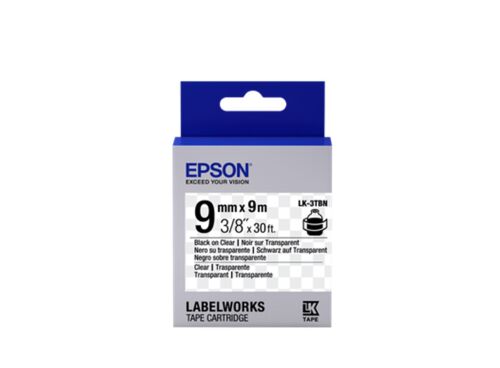Epson LK-2WBN Standart Beyaz Üzeri Siyah 6mm 9Metre Etiket - EPSON