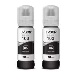 Epson Orijinal 103 Black (Siyah) 2 Adet Mürekkep - 1