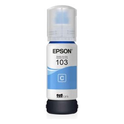 Epson Orijinal 103 Cyan (Mavi) Mürekkep - 1