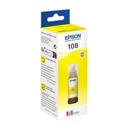 Epson 108 T09C4 Yellow Sarı Şişe Mürekkep T09C44A L18050-L8050 - 1