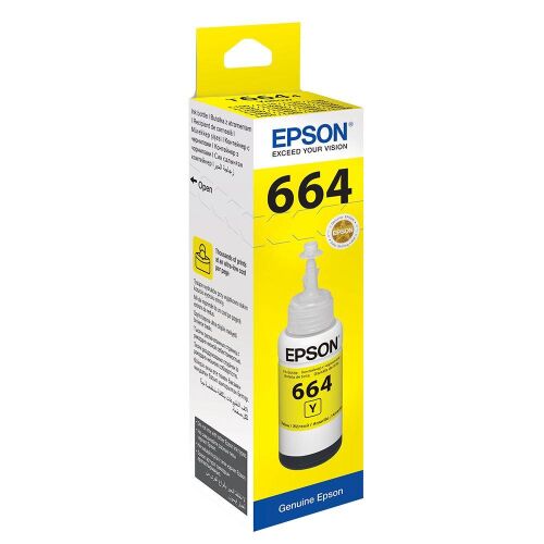 Epson T6644 Yellow Sarı Şişe Mürekkep T66444A - EPSON (1)