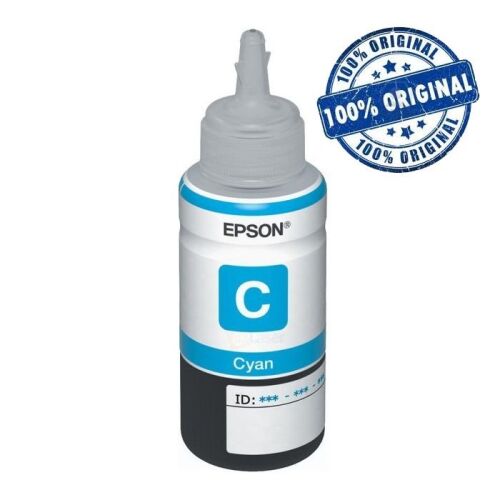 Epson T6732 L800-L810-L850-L1800 Cyan (Mavi) Mürekkep 70ml - 1