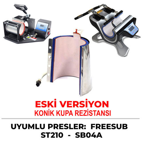 Eski Versiyon Konik Kupa Presi Rezistansı (ST-210 kupa presi için ) - OFİSOMİ-S