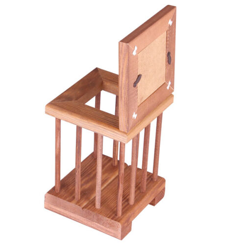 Eskitme Ahşap Mumluk Fotoğraf Çerçevesi - OFİSOMİ-S (1)