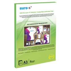 Euro-S 85Gr/m² 100 Yaprak A3 Süblimasyon Transfer Baskı Kağıdı - 1