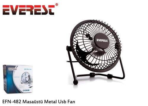 Everest EFN-482 Metal Usb Vantilatör - 1