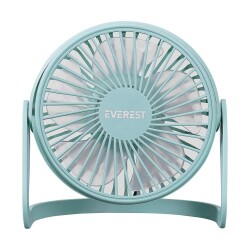 Everest EFN-505 Masaüstü Turkuaz Usb Fan (145mmx141mmx105 mm) - 2