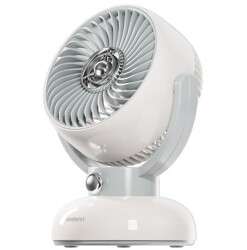 Everest EFN12 Krem 1200mAh 3 Hız Kademe Led Işıklı Retro Masaüstü Usb Fan - 1