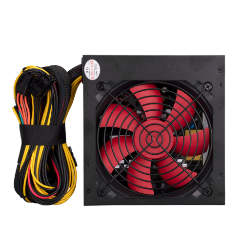 EVEREST EPS-600A, Peak 600W, 12cm Fan, ATX, Aktif PFC, GAMING Power Supply (PSU) Kutulu - Everest