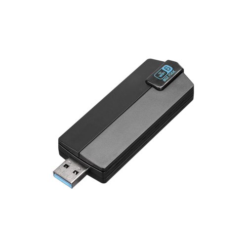 EVEREST EWA1800, 1800Mbp, 2.4Ghz ve 5Ghz Dual Band, WIFI 6, 2x3.5dbi Anten, USB3.0, WIRELESS ETHERNET - Everest